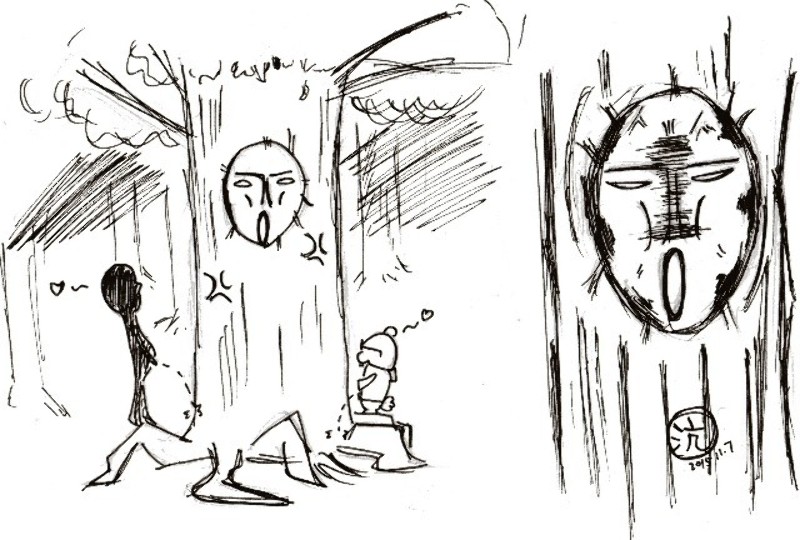 第一屆插畫社群創作會 旅人 馬沆的作品 作品集 獎金獵人 第一屆插畫社群創作會 旅人 馬沆的作品 作品集 獎金獵人