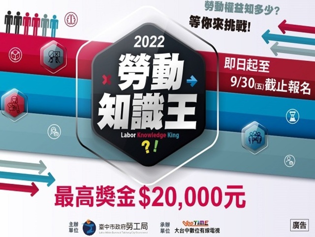 111年臺中市 挑戰勞動知識王 其他 獎金獵人